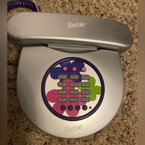Vintage BARBIE Fashion Memory Phone - Mattel 1999 Touch Tone Model BE-818